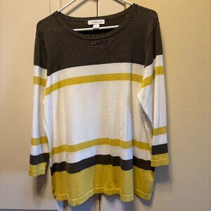 Women's Long Sleeve Sweater - Liz Claiborne - Size XL